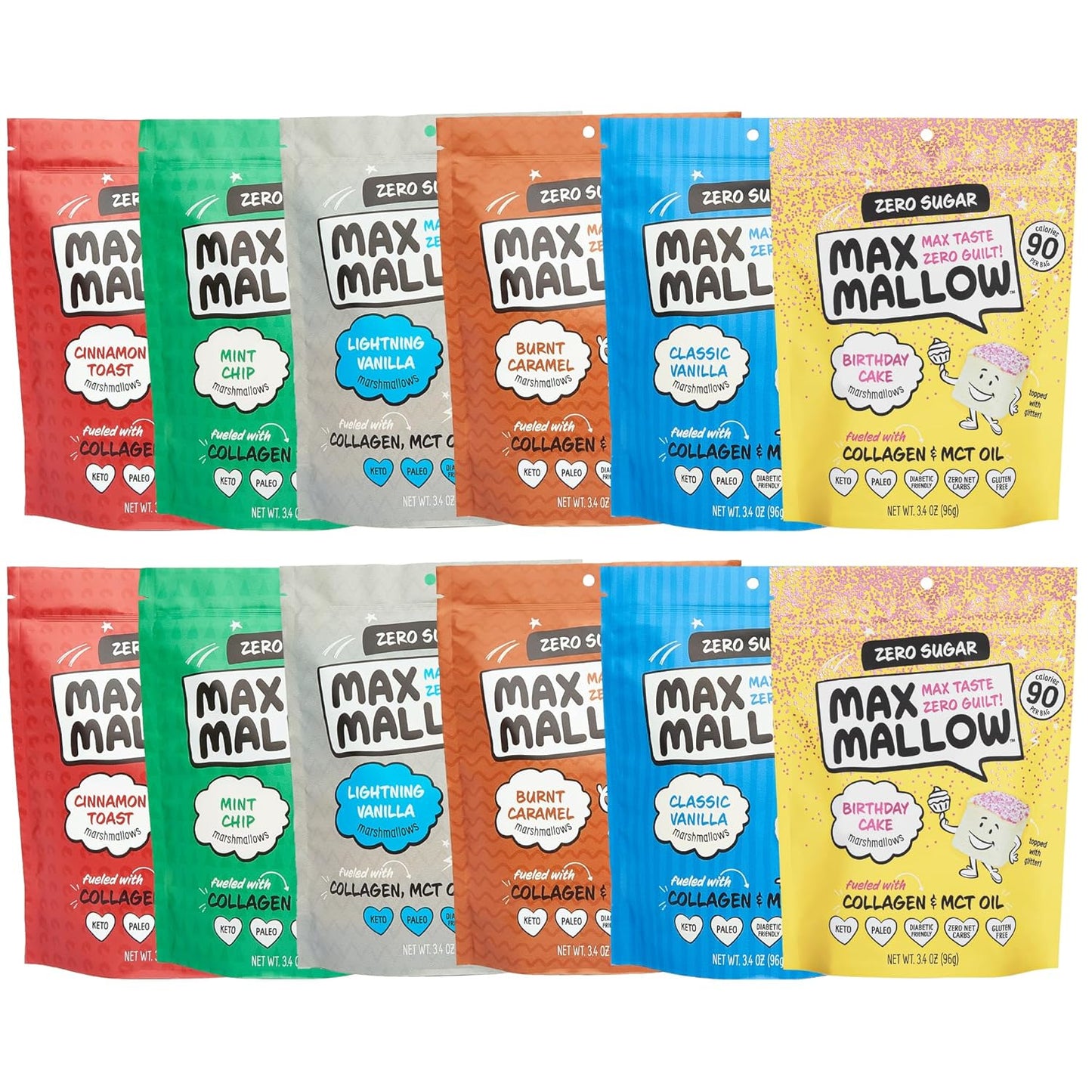 Max Mallow Sugar Free Marshmallows - Keto Friendly Treats