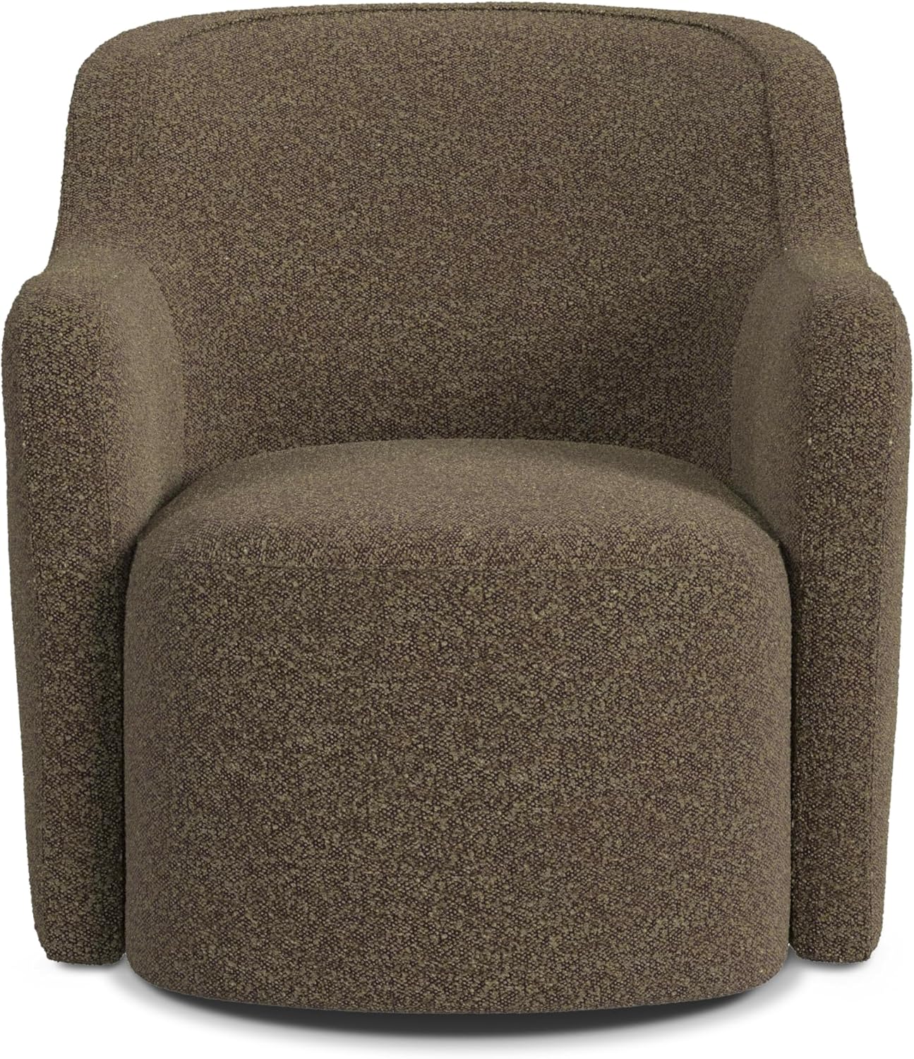 Swivel Barrel Back Chair | Stylish Living Room Accent