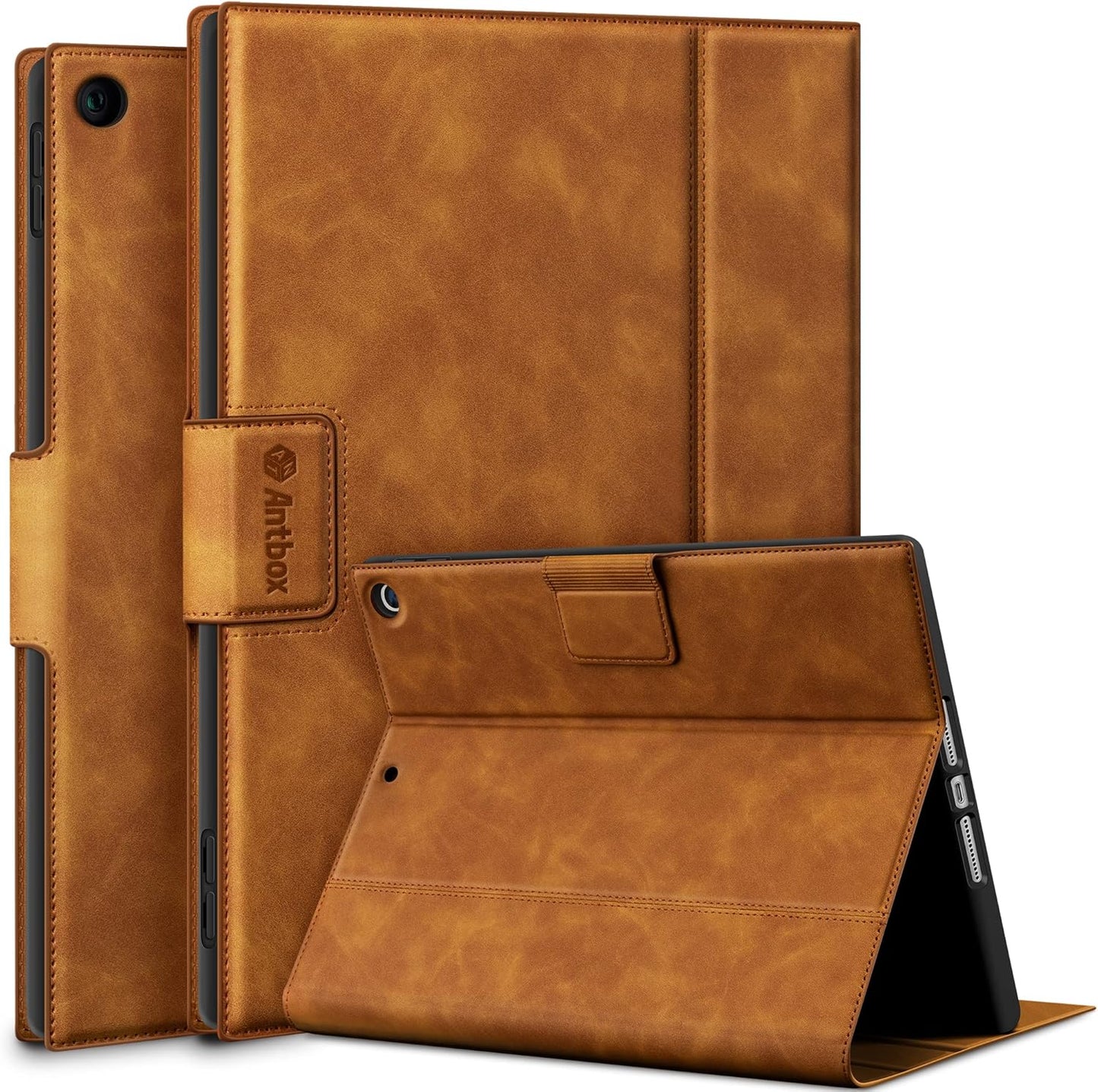 Antbox Case for iPad 9th Generation with Pencil Holder and More