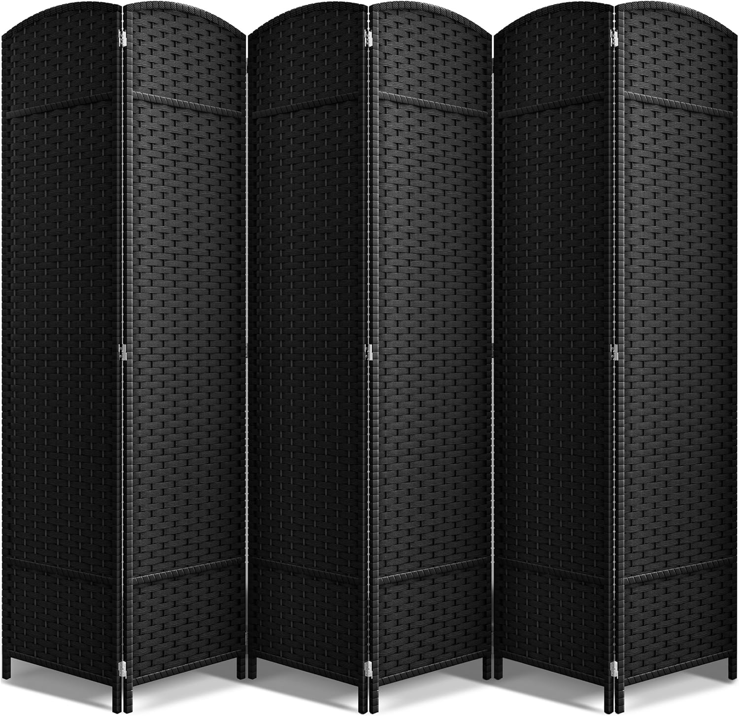 Sorbus 6 Panel Room Divider - Stylish Privacy Screen Solution