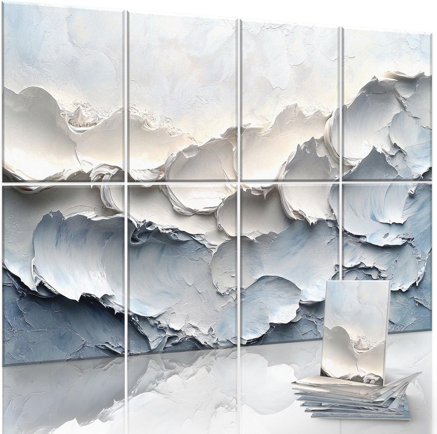 8-Pack Art Acoustic Wall Panels for Superior Sound Control