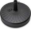 Fillable Umbrella Base Stand Round Sunburst - Stable Patio Support