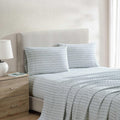 Full Bed Sheets Percale Set - Crisp Cotton Bedding