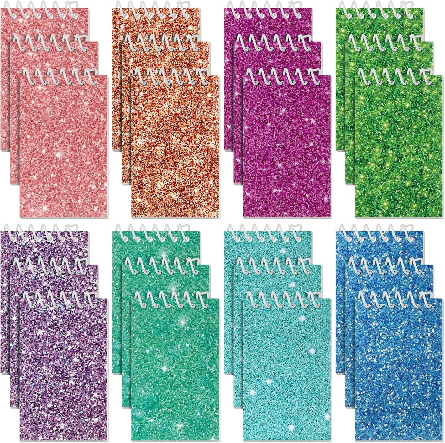 Colorful Mini Spiral Notepads - Perfect Party Favors!