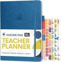 Clever Fox Teacher Planner School Year Planner A4 - Lesson & Class
