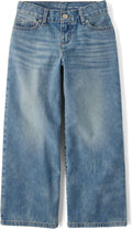 Girls' Baggy Jeans - Comfortable Loose Fit and Soft Recycled Denim
