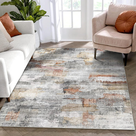 vivorug Washable Area Rug 3x5, Ultra Soft Non Slip Design
