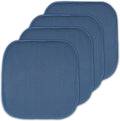 4 Pack Memory Foam Honeycomb Nonslip Back 16in x16in Chair Cushion