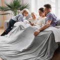 Bedsure GentleSoft Sherpa Fleece Oversized Cal King Blanket