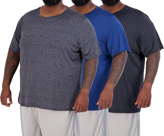 Real Essentials Tech Stretch Long-Sleeve & Short-Sleeve T-Shirts