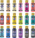Americana Acrylic Paint Set Popular Colors, 18 Bottles - Reliable