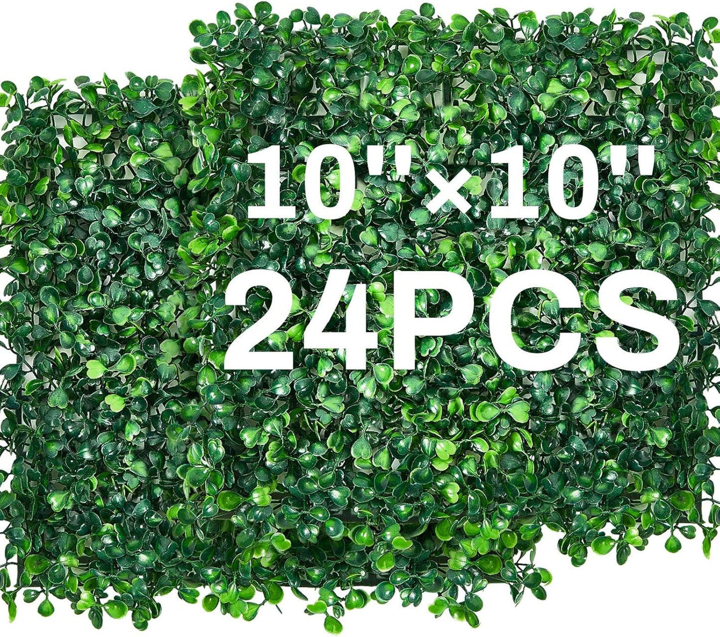 Faux Grass Wall Panels for Outdoor Privacy Screen and Decor