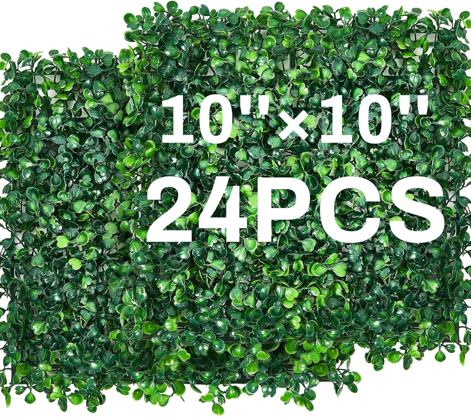 Faux Grass Wall Panels for Outdoor Privacy Screen and Decor