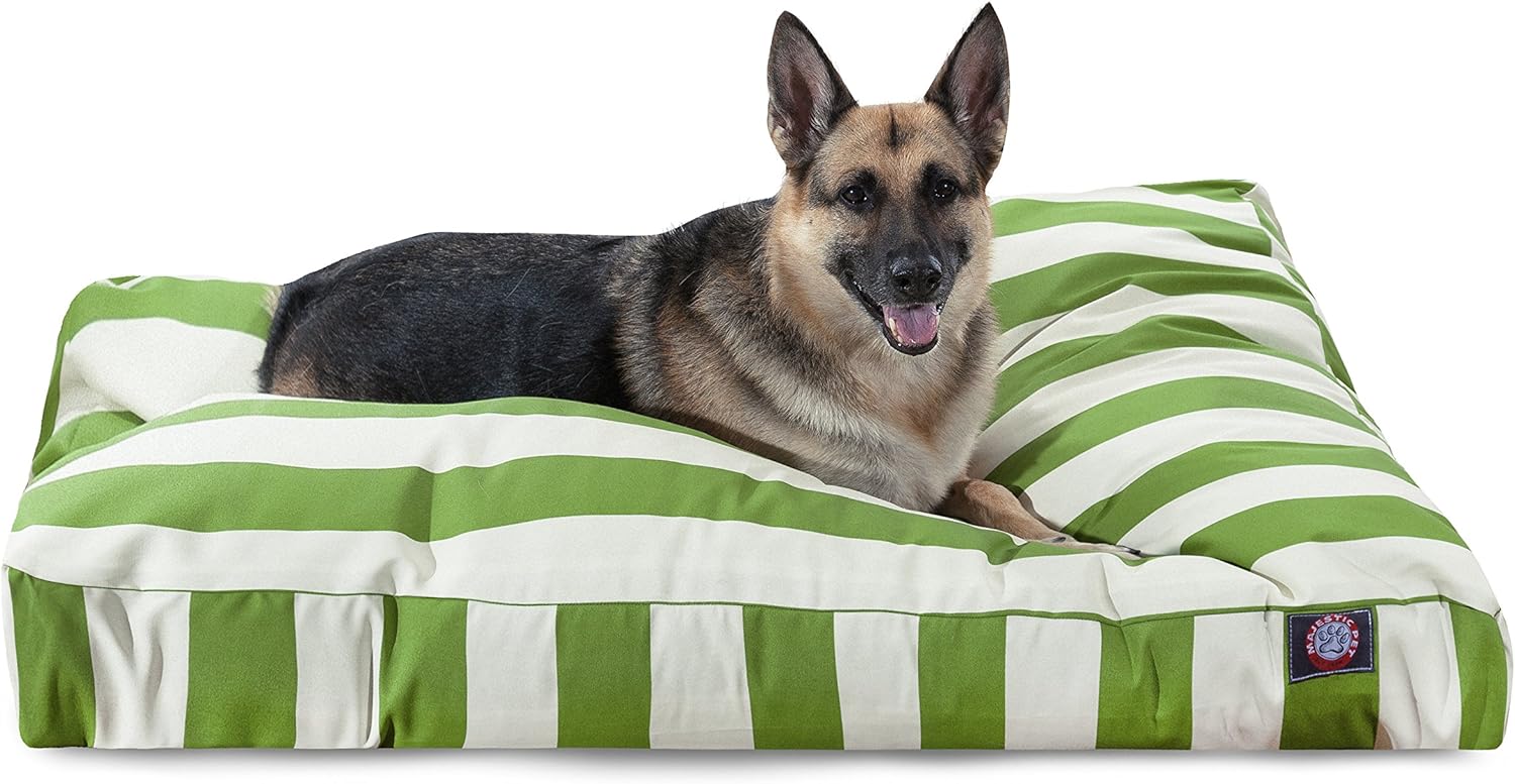 Majestic Pet Rectangle Large Dog Bed for Comfy Crate Sleeping