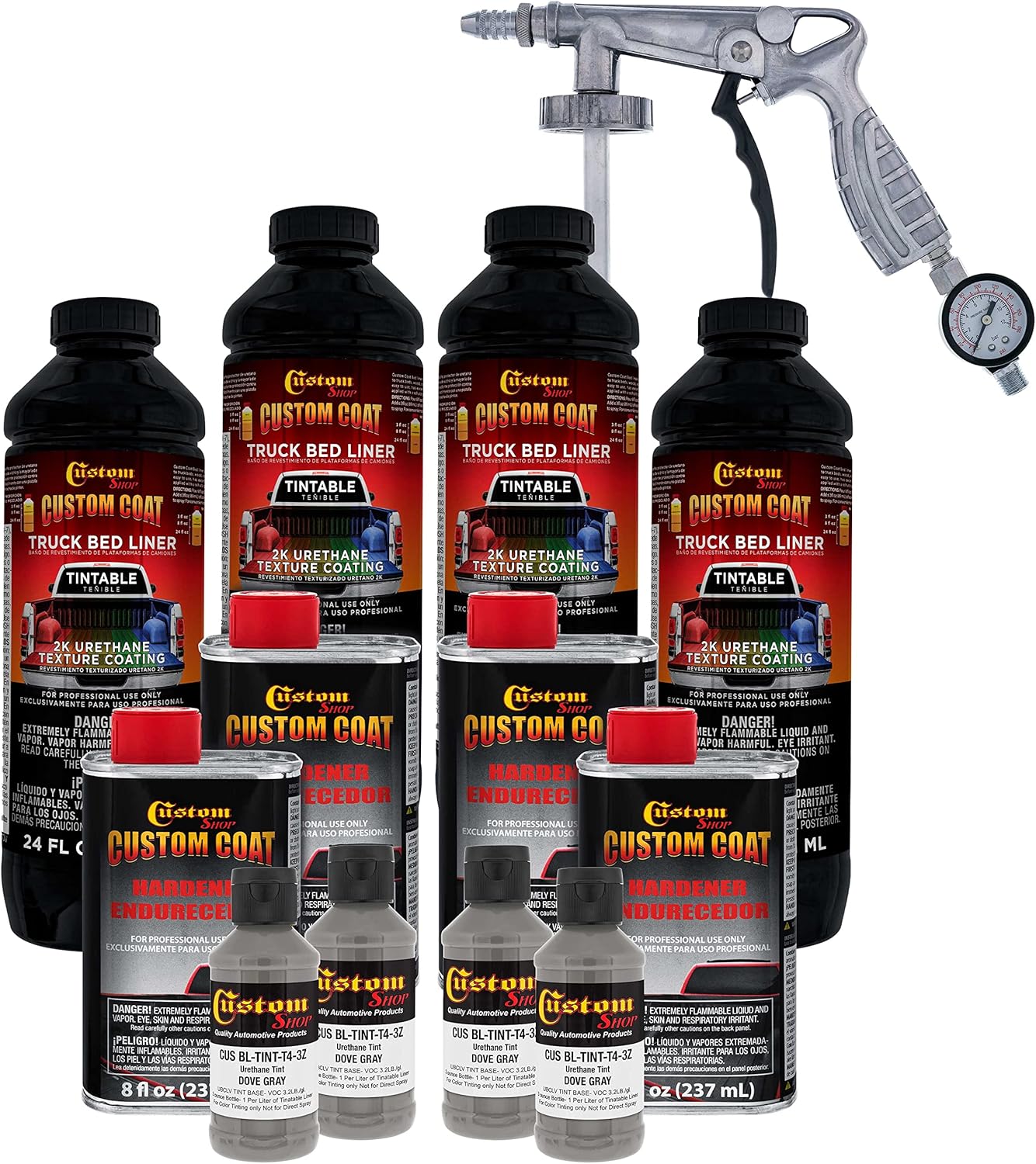 Custom Coat Dove Gray 1 Gallon Truck Bed Liner Kit Review