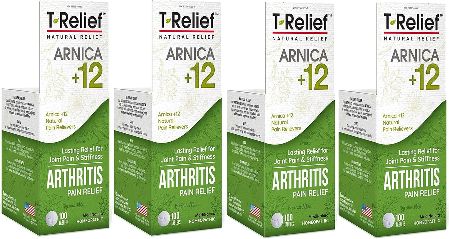 T-Relief Extra Strength Arthritis Pain Reliever for Joint Soreness