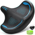 Extra Wide Oversized Bike Seat for Men and Women Comfort Cushion
