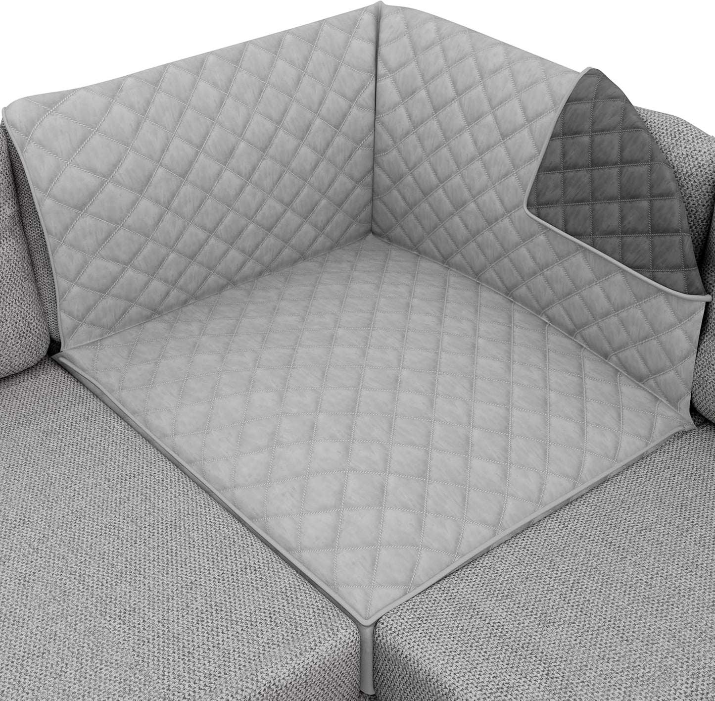 Sofa Shield Patented Sectional Couch Slip Cover for Pets