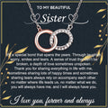Sister Necklaces for 2 Big Sister Little Sister - Sterling Silver Gift