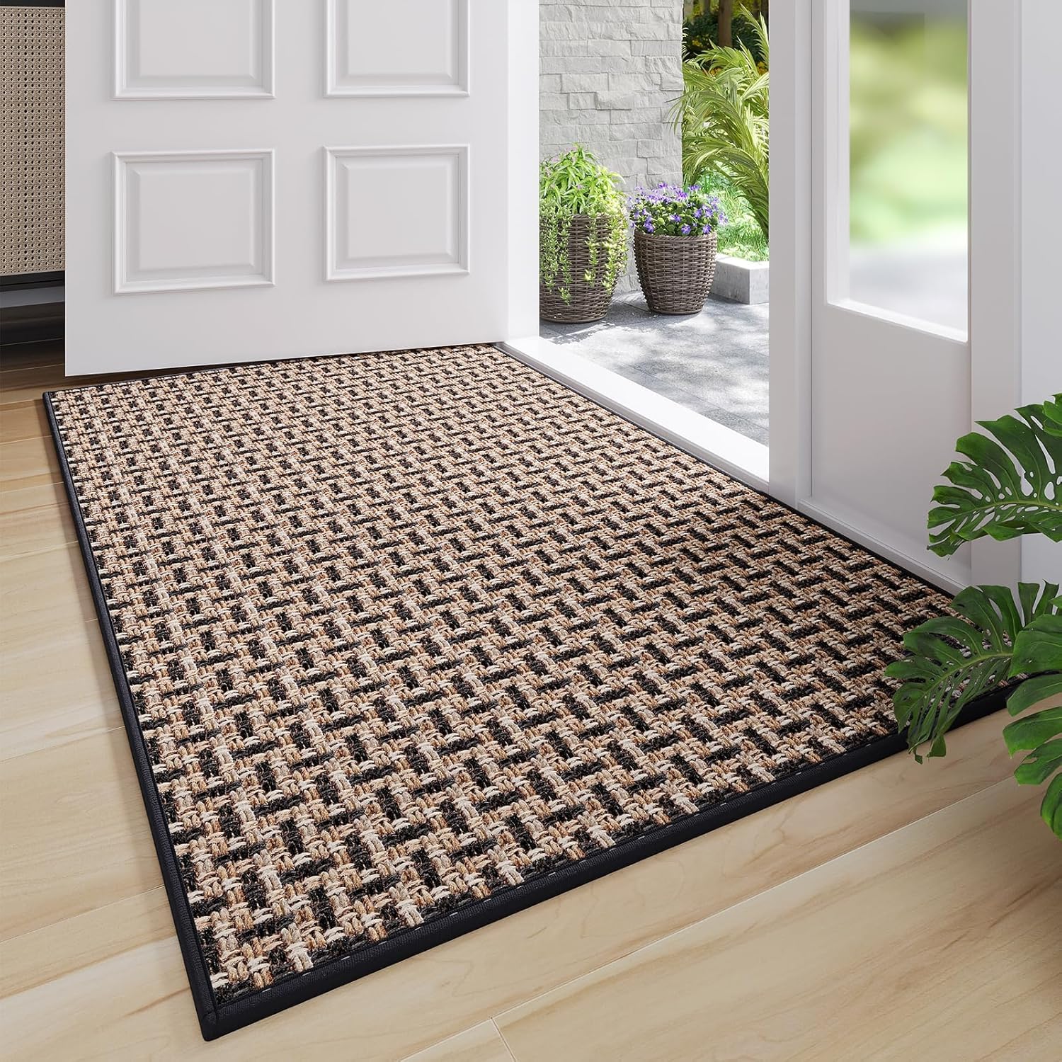 Indoor Door Mat Dirt Resistant and Absorbent Non-Slip Design