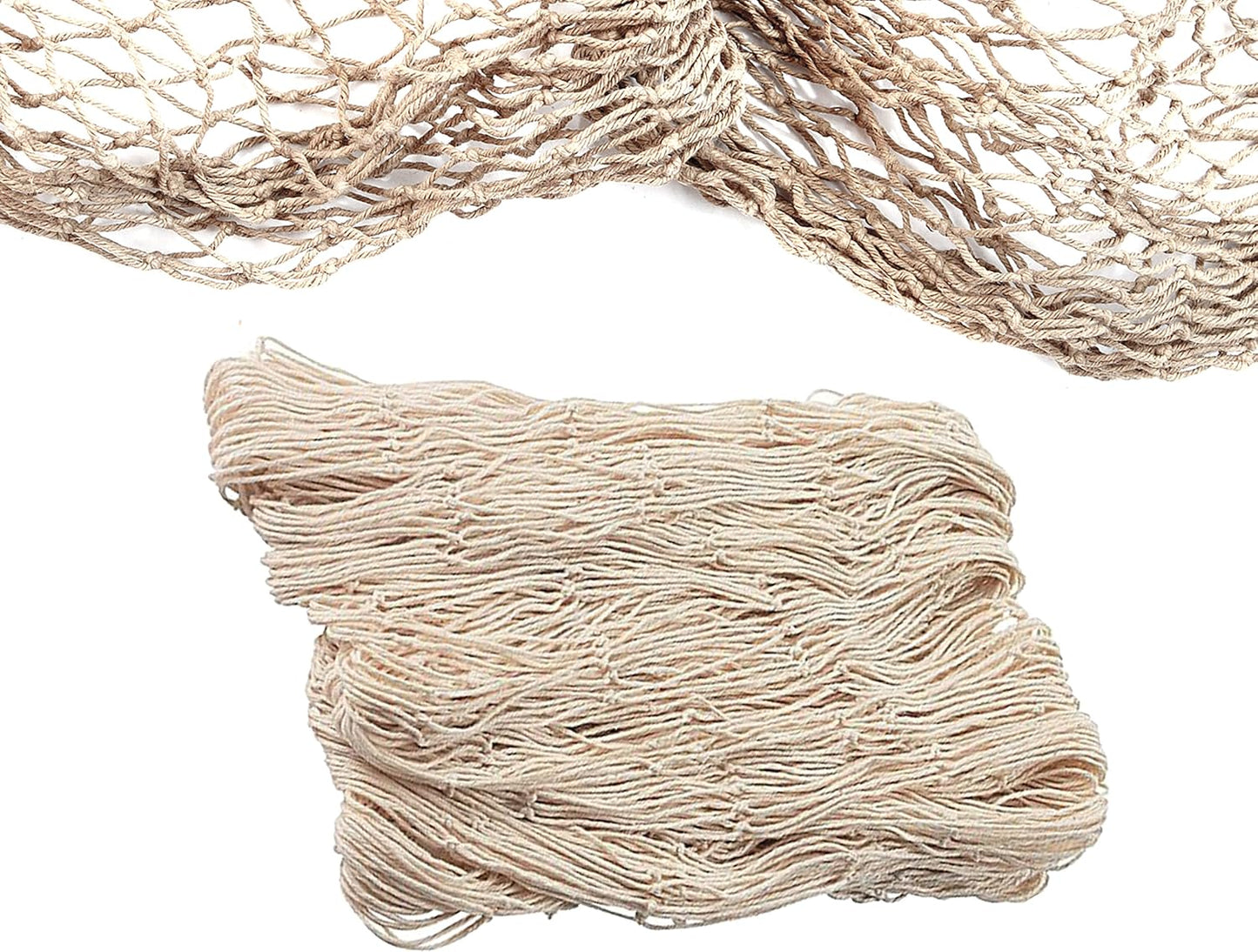 Big Mo's Natural Fish Net Party Decor - Nautical Chic!