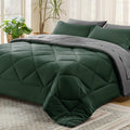 Forest Green Twin XL Comforter Set - 5 Piece Bed in a Bag