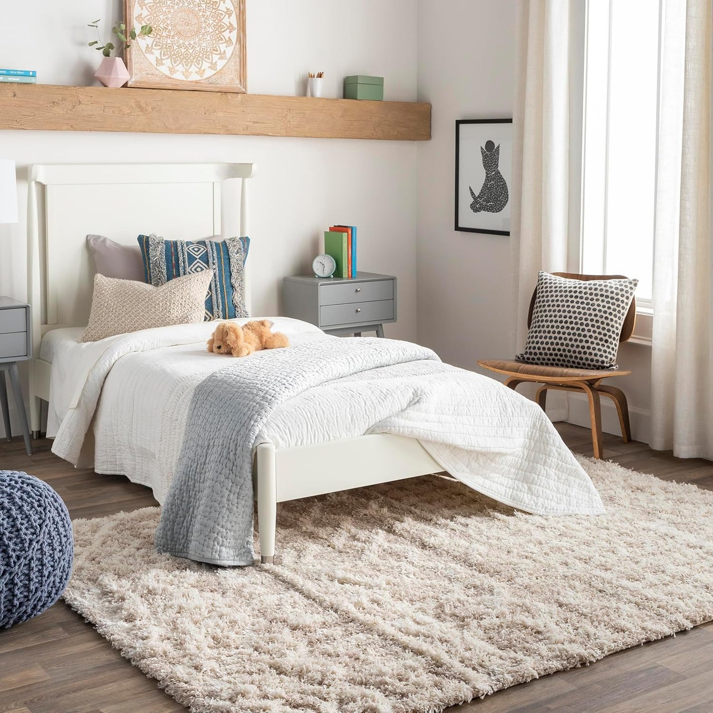 Livabliss Hapsburg Moroccan Shag Area Rug for Cozy Spaces