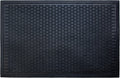 Rubber Ridge Scraper Doormat 3 ft x 5 ft - Durable All-Season Mat