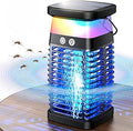 Bug Zapper Outdoor Portable Rechargeable Solar Mosquito Zapper