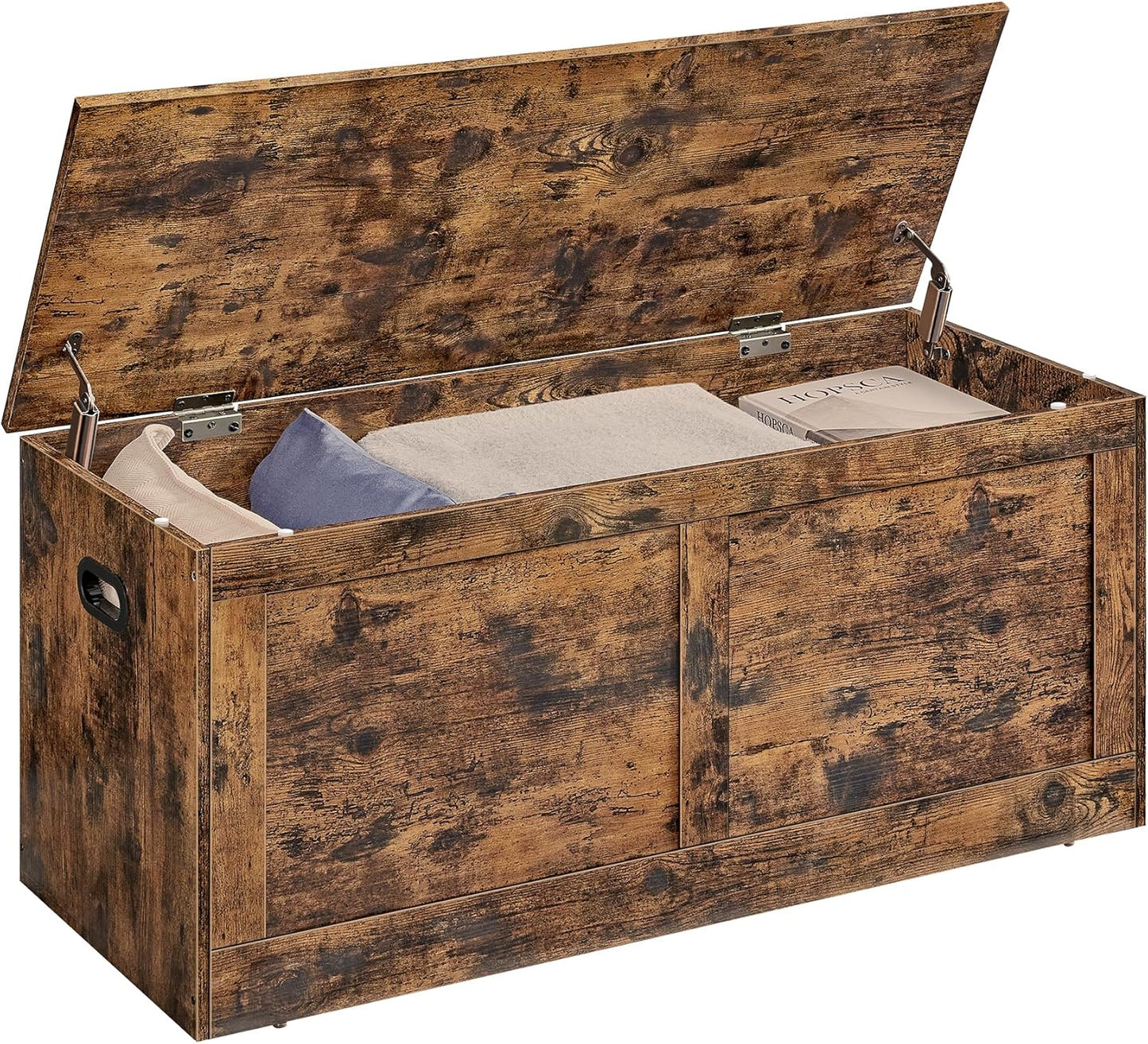 VASAGLE Storage Chest with Safety Hinges for Entryway and More