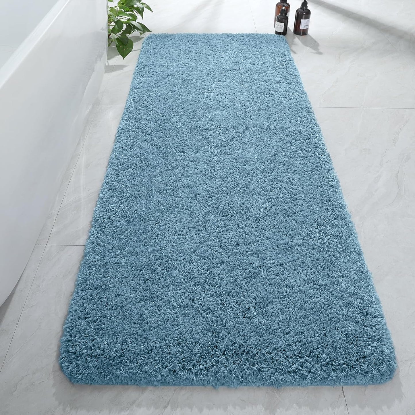 AROGAN Luxury Long Bathroom Runner Rug for Soft Comfort