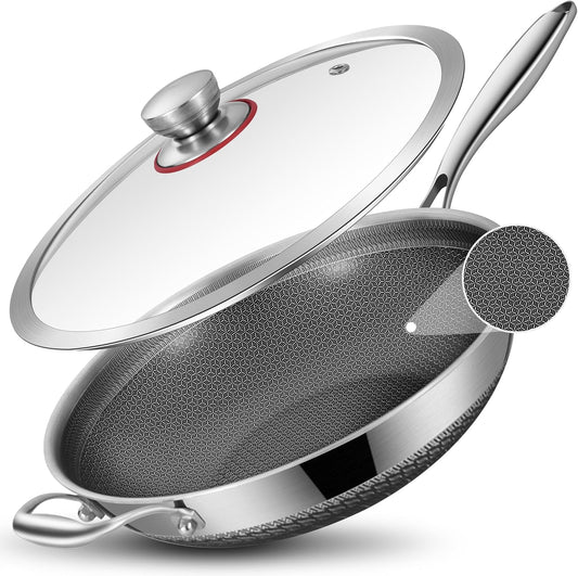 Nonstick Wok & Stir-fry Pan for Effortless Cooking Experience