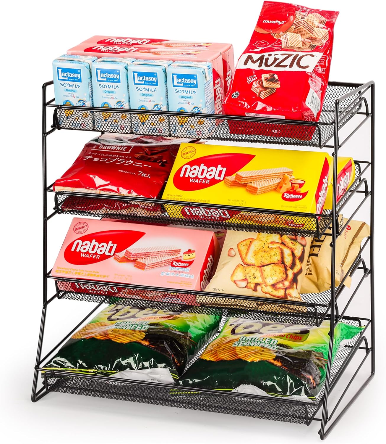 Liaakrr Candy Display Rack for Countertop, Kitchen and Stores