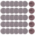 LEONTOOL 2-inch 80 Grit Hook and Loop Sanding Discs - Pack of 35