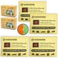 4 Pack 500G Reusable Silica Gel Desiccant Bags - Color Indicating