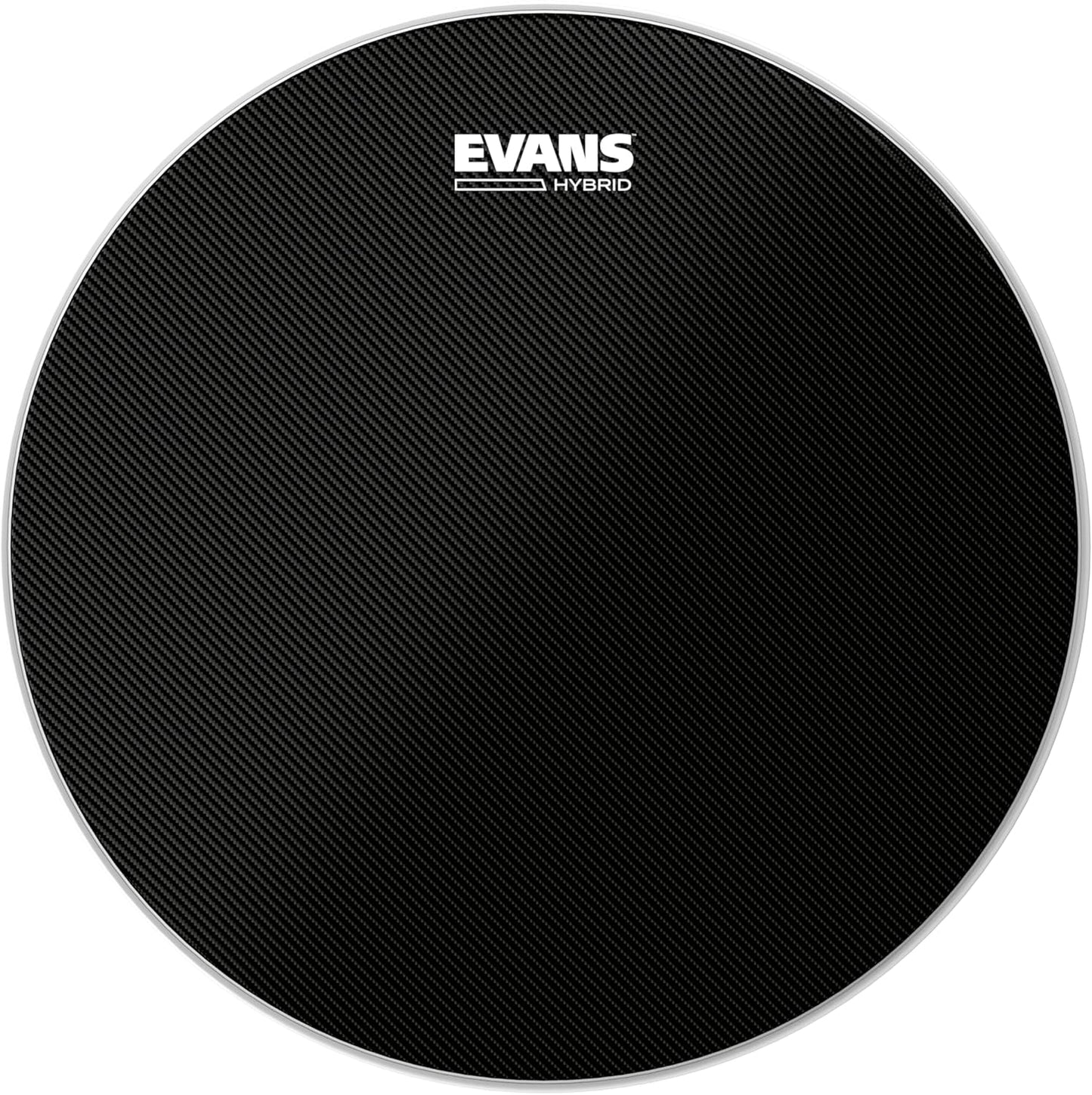 Evans Hybrid Black Marching Snare Drum Head for Dynamic Sound