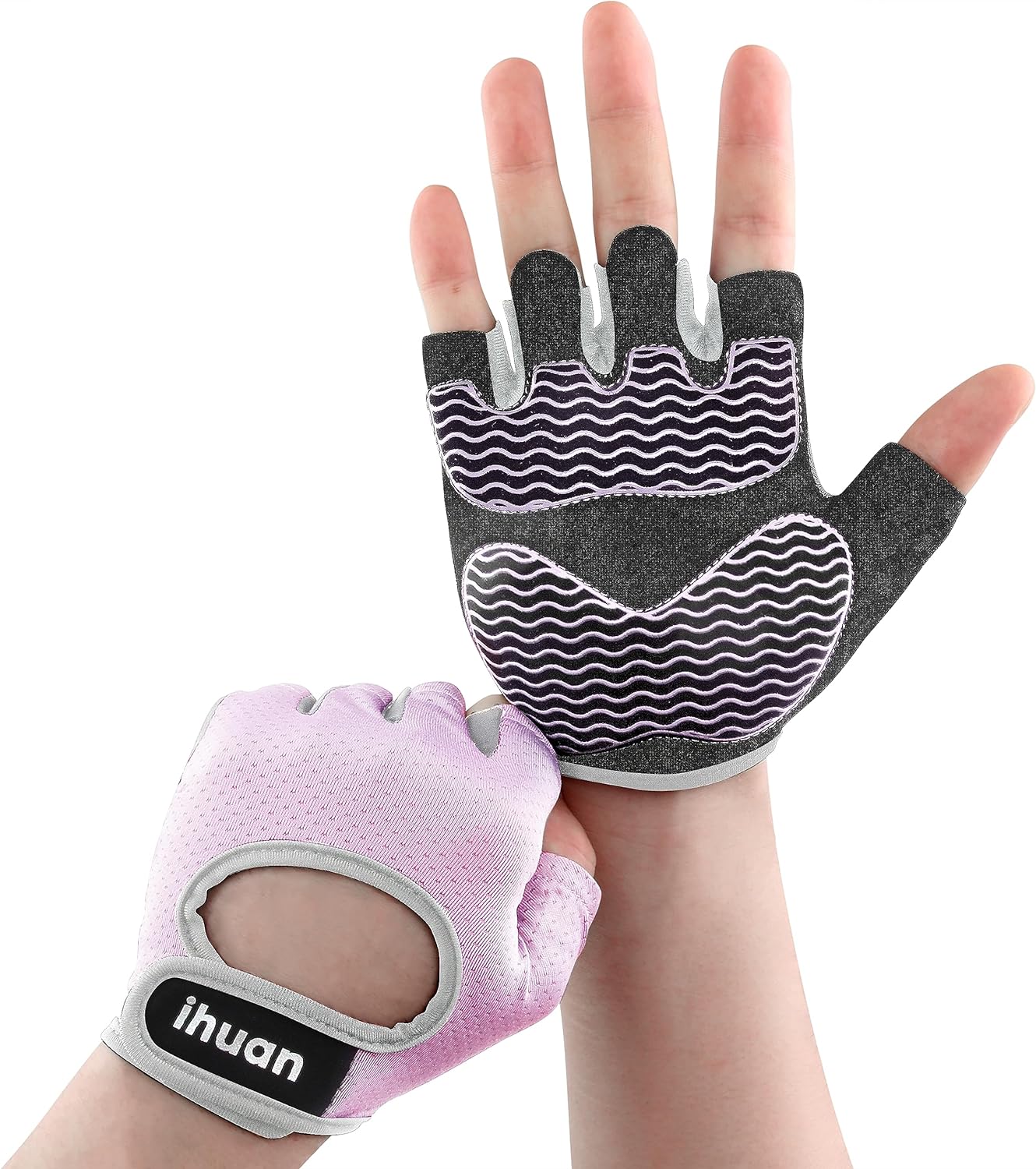Enhanced Grip Workout Gloves for Fitness