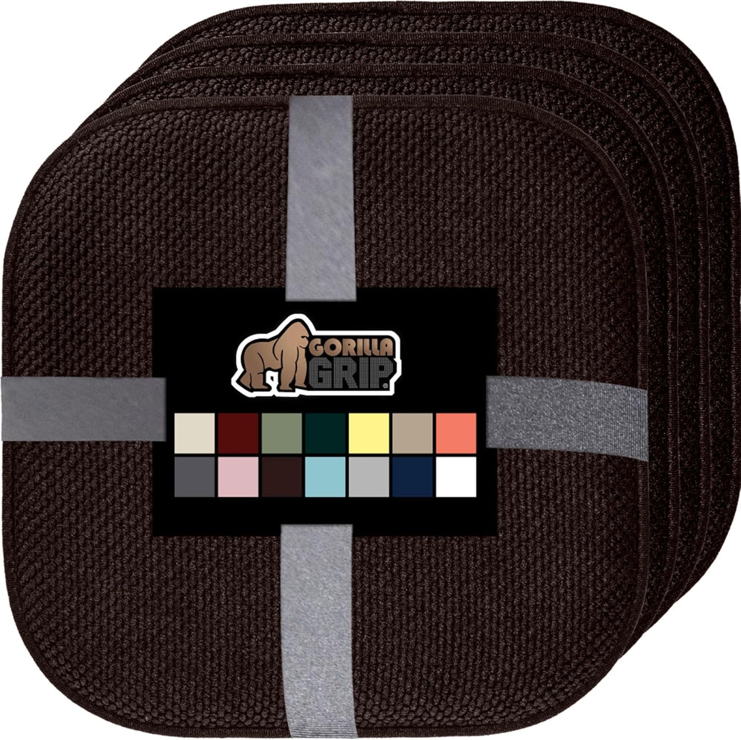 GORILLA GRIP Slip Resistant Chair Cushions for Ultimate Comfort