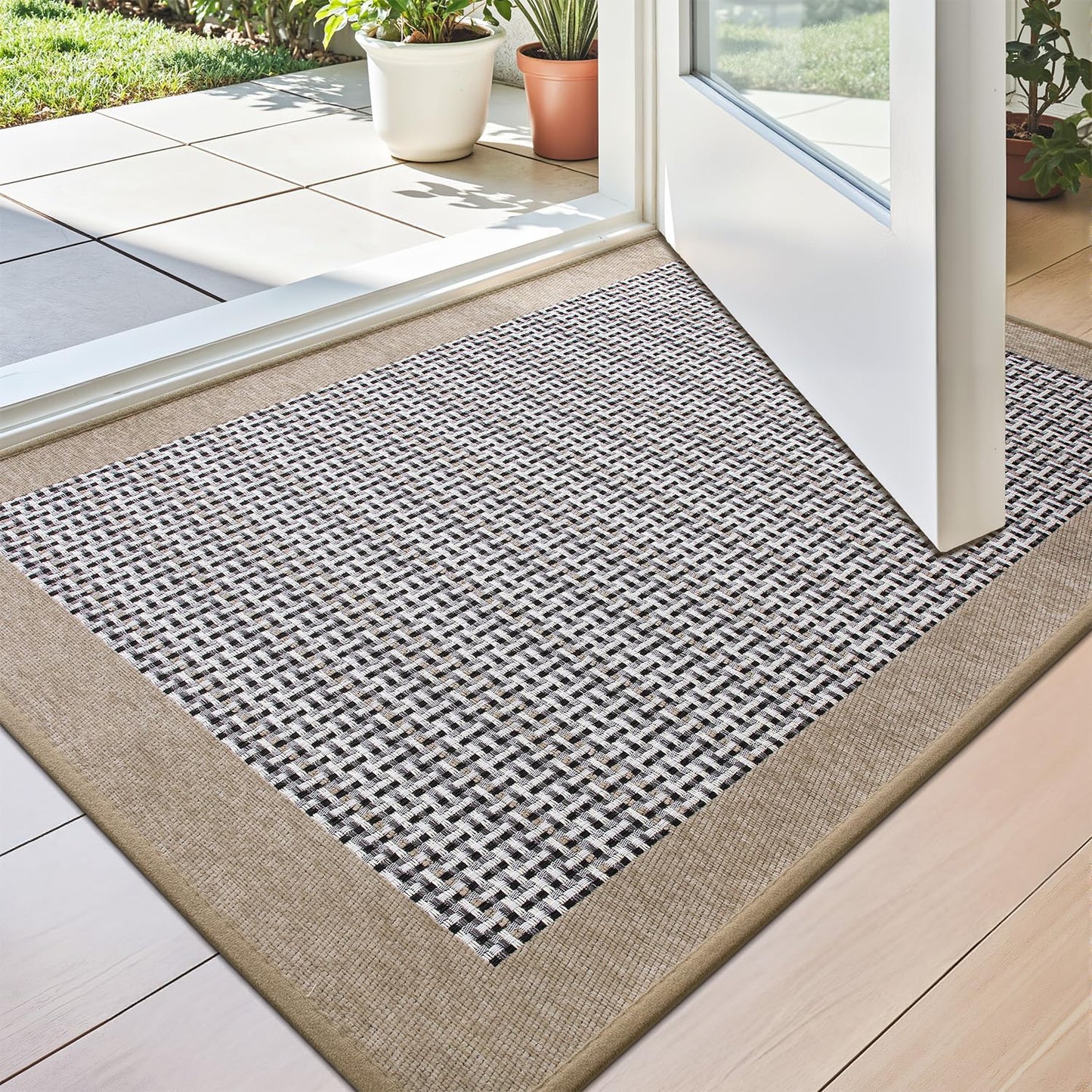 LUMI Inside Door Mat for Entry - Absorbent and Non Slip Design