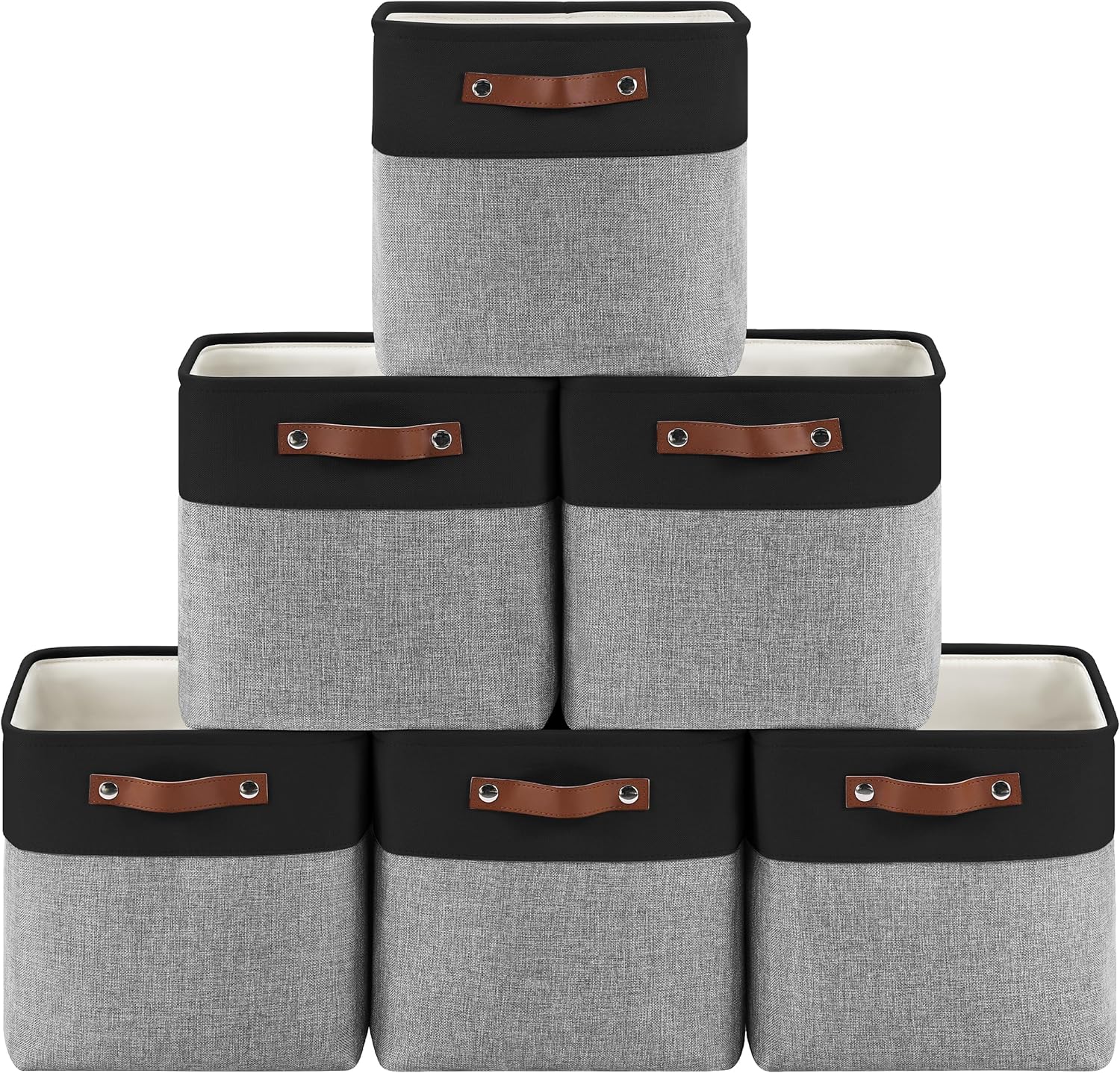 Collapsible Fabric Cube Storage Bins for Stylish Organization