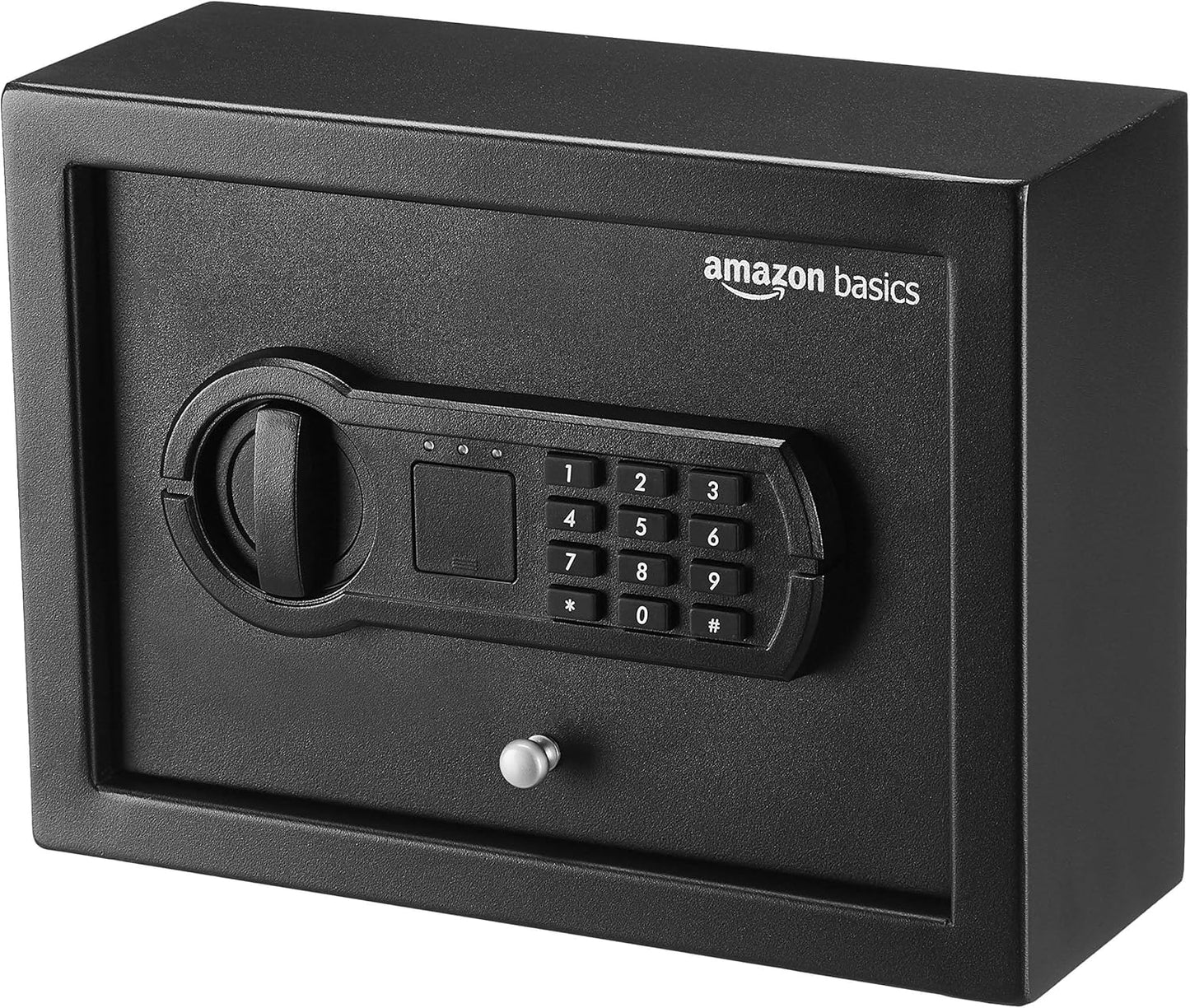 Small Slim Desk Drawer Security Safe with Electronic Keypad