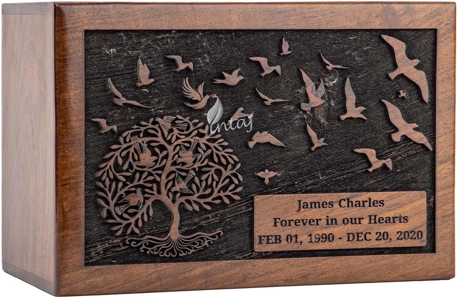 INTAJ Cremation Urn for Human Ashes - Tree of Life Design
