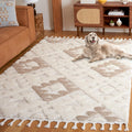Safavieh Moroccan Tassel Shag Area Rug - Cozy & Durable Design