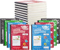 Primary Composition Notebook 24-Pack: Half Page Ruled for Kids - Perfect for Home Schooling!