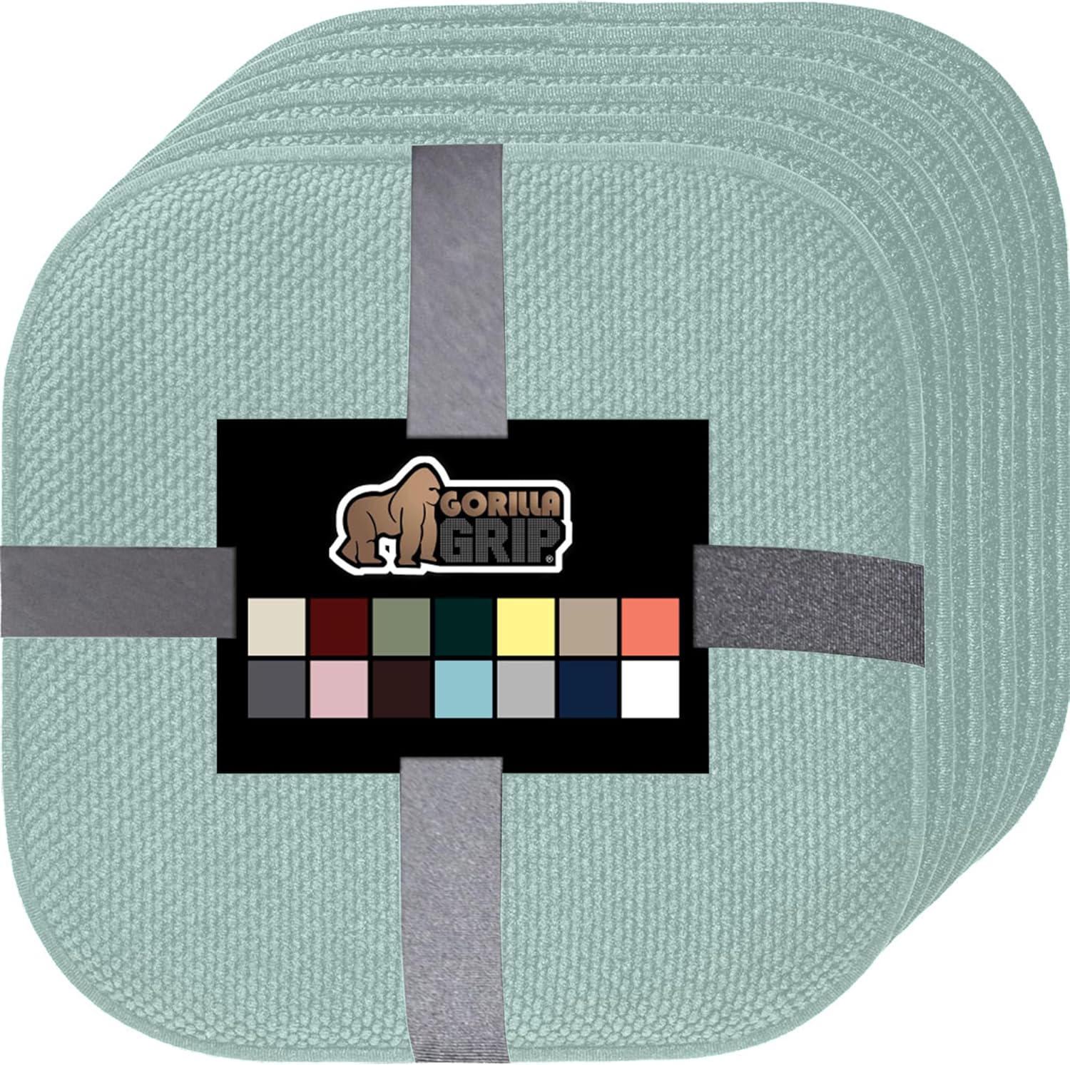 GORILLA GRIP Slip Resistant Chair Cushions for Comfort Anywhere