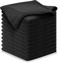 Microfiber Cleaning Cloth 12Pcs 12.5x12.5 in - High Performance Pack