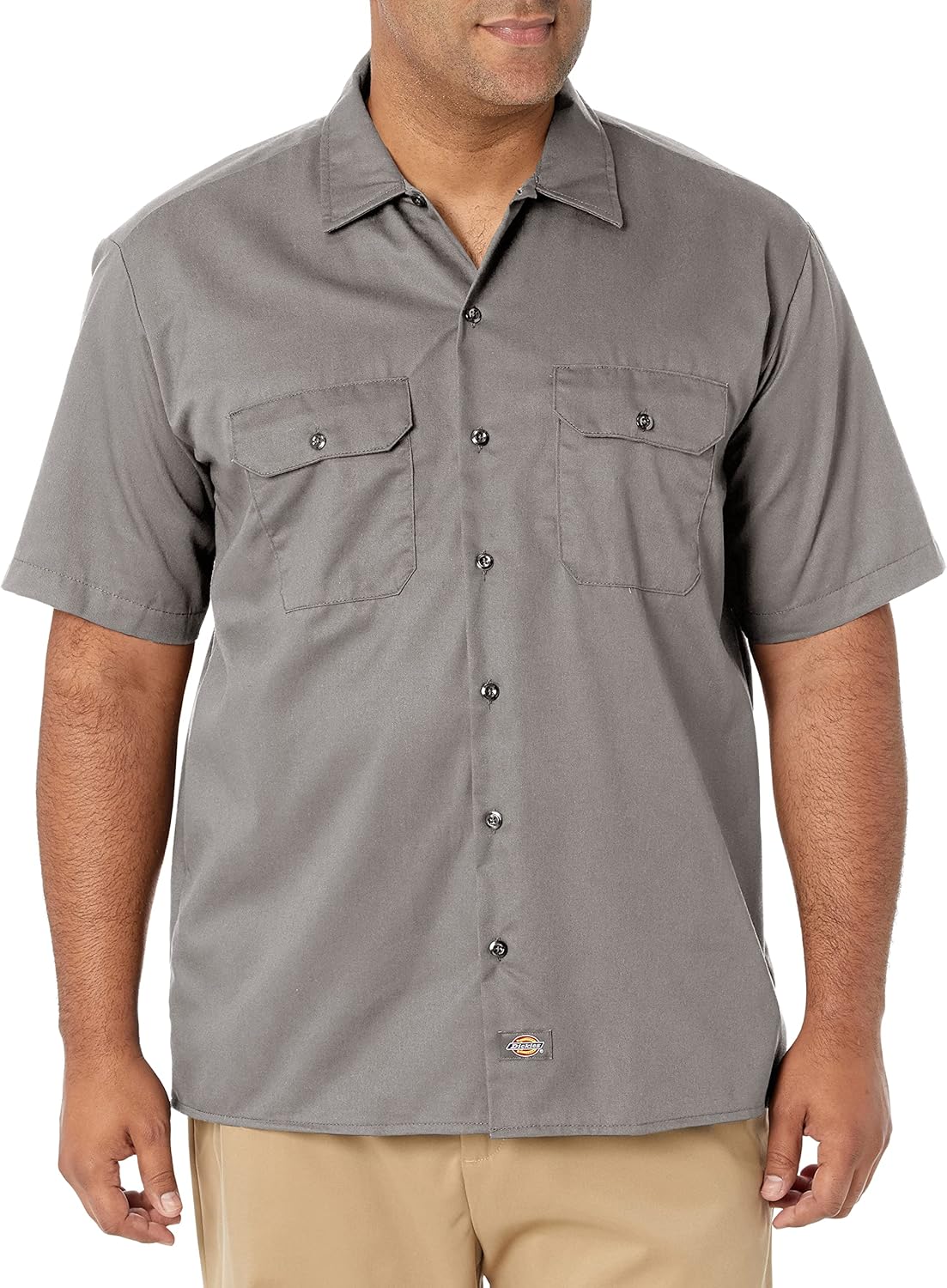 Durable Twill Button Down Shirts for Men by Dickies - Perfect Fit