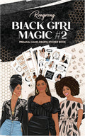 Black Girl Magic Planner Stickers Book Volume 2 - Empowering Black