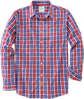 Mens Button Up Shirts Long Sleeve Casual Button Down Cotton Vintage at