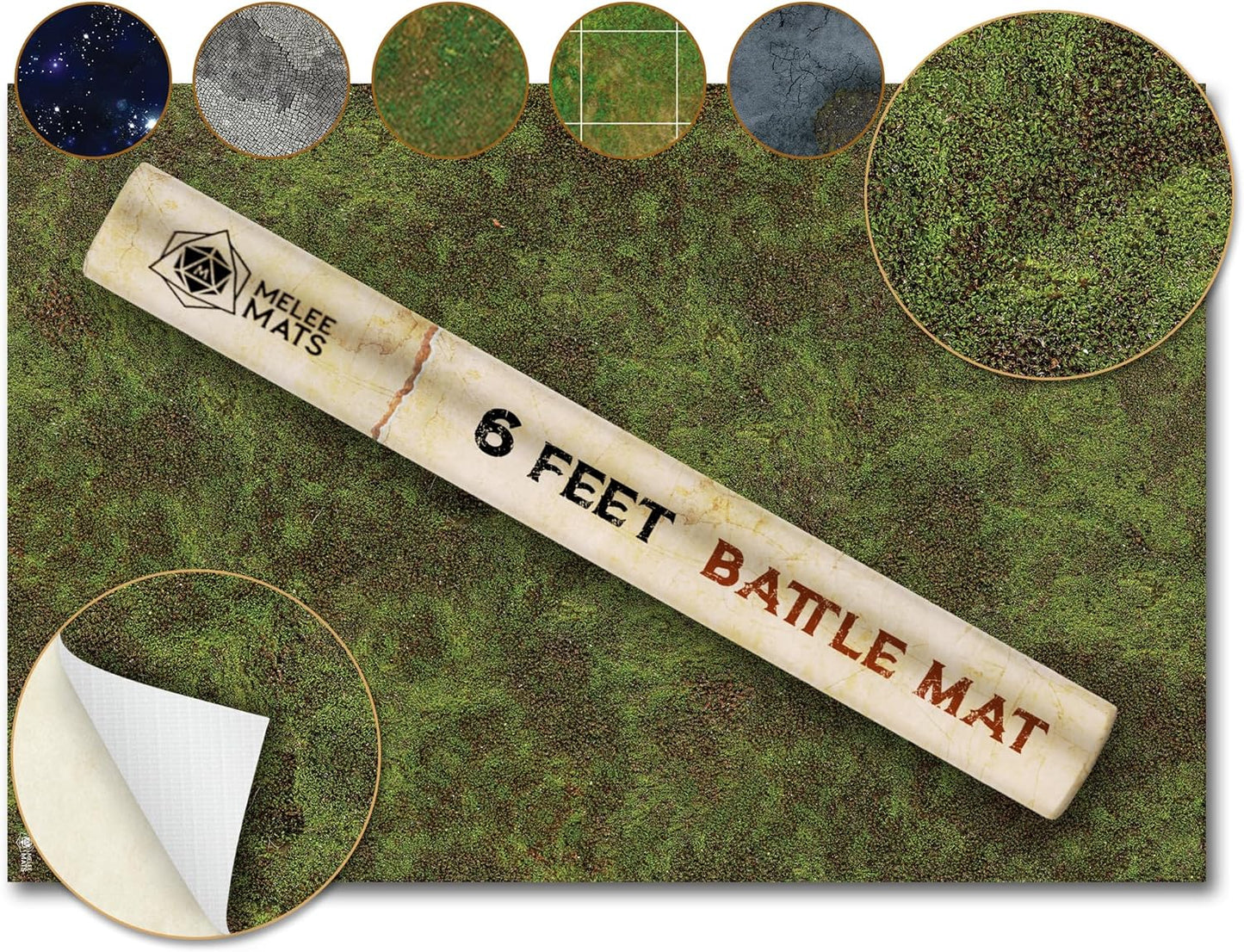 Wargaming Battle Mat for Warhammer 40K and DnD Adventures
